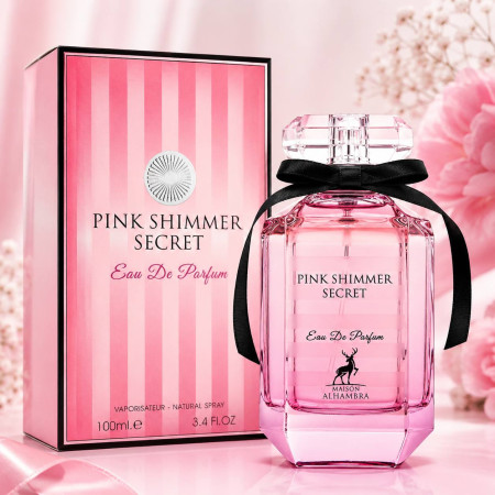 Жіноча парфумована вода Alhambra Pink Shimmer Secret 100 мл (100% ORIGINAL)
